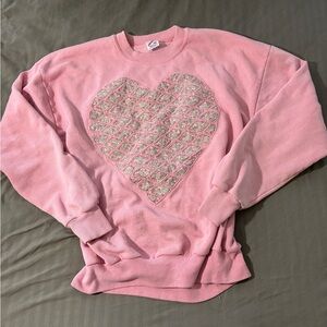 Pink Crewneck Sweatshirt